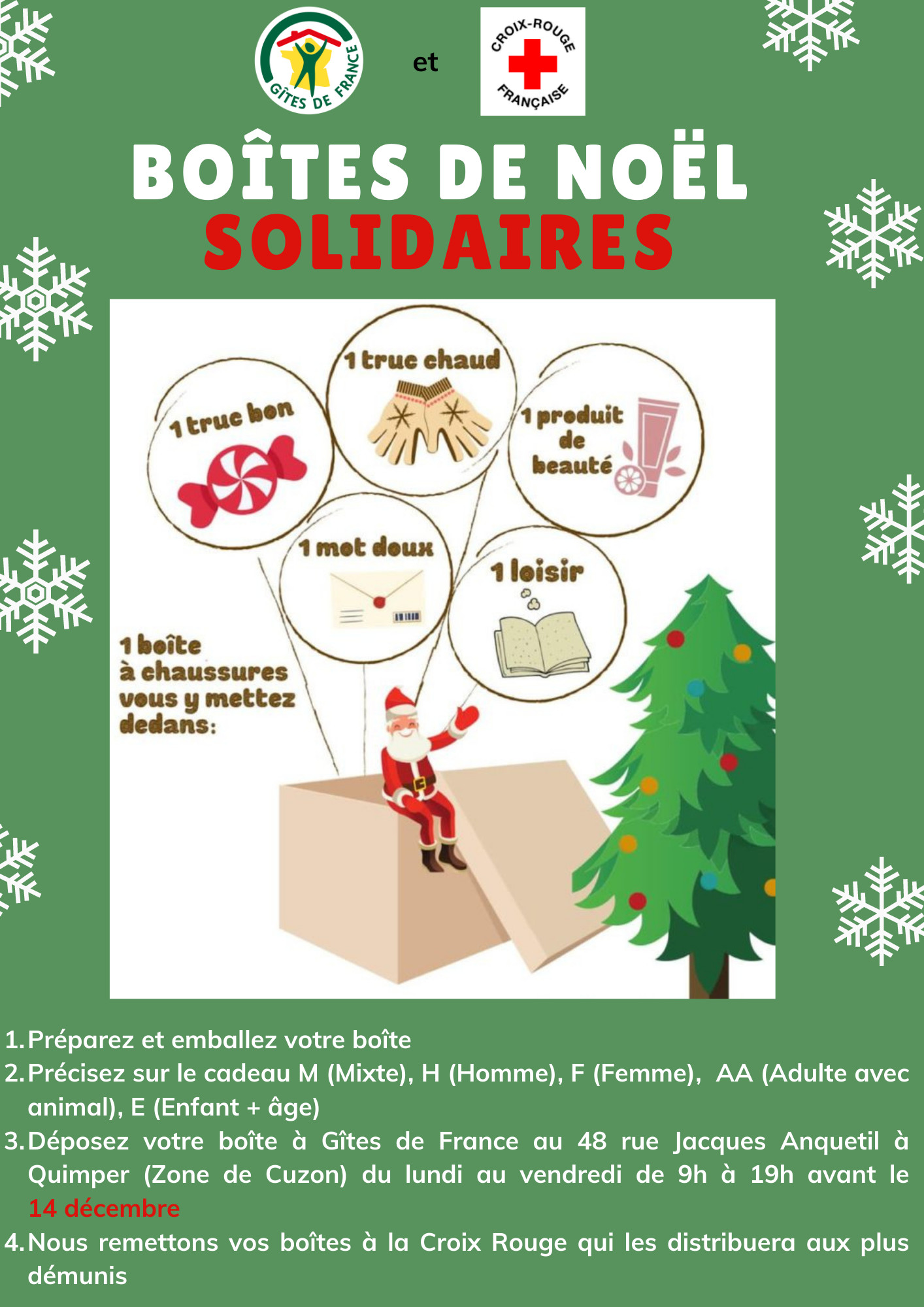 Boîtes de Noël Solidaires